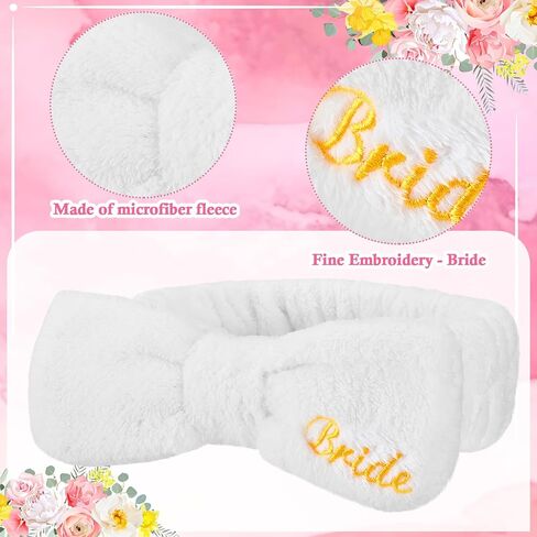Geiserairailie 36 PCS Placelorette Party Accessories 12 Bride Spa Beadbands 12 وصيفات الشرف العلاقات 12 عازبة النظارات الشمسية وصيفات الشرف. in Saudi Arabia