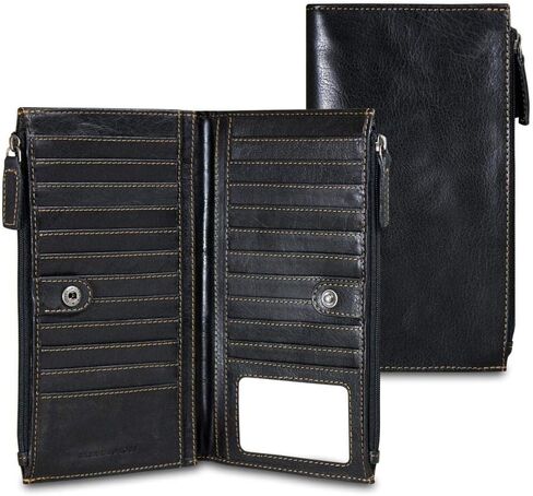 Voyager Large Zippered Wallet #7718 in Saudi Arabia