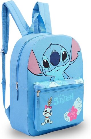 مجموعة حقيبة ظهر Disney Stitch - حزمة مع حقيبة مدرسية 16 "وزجاجة ماء وملصقات وأكثر in Saudi Arabia