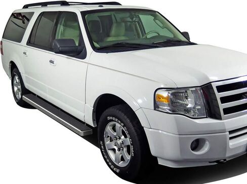 APS Premium 5in 304 Stainless Steel Running Boards Compatible with Ford Expedition SUV 4-Door 03-17 in Saudi Arabia