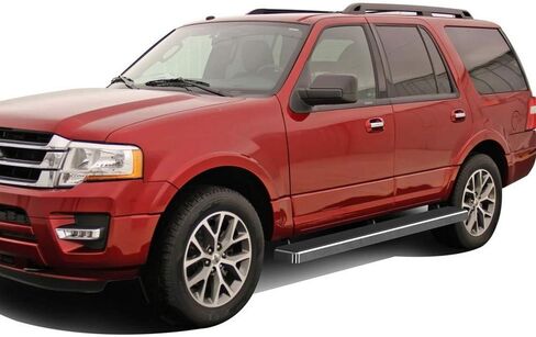 APS Premium 5in 304 Stainless Steel Running Boards Compatible with Ford Expedition SUV 4-Door 03-17 in Saudi Arabia