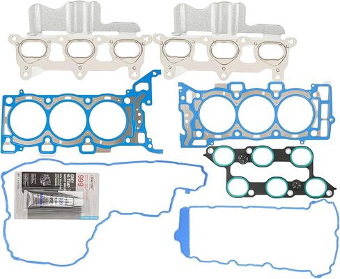 Torchbeam Head Gasket Kit مع البراغي الملائمة لـ GMC Acadia 2009 2011-2015 ، Chevy Traverse 2009-2010 2014-2015 ، Buick Enclave 2013 2015 ، Saturn Outlook 3.6L V6 DOHC 24V Engine #HS26376PT-5 ، ES72274 in Saudi Arabia