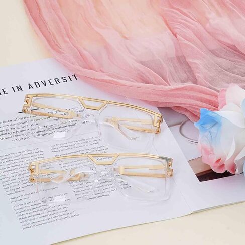2 Pairs 80s 90s Sunglasses for Women Men Hip Hop Glasses Retro DJ Rapper Costume Accessory in Saudi Arabia