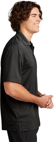 Sport-Tek® Dri-Mesh® Polo. K469 - أسود in Saudi Arabia