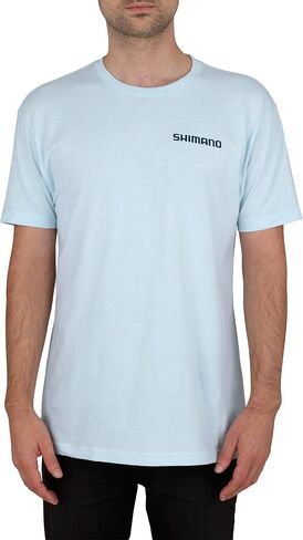 Shimano Short Sportfish Graphic Tee Mens قمصان الصيد in Kuwait