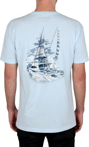 Shimano Short Sleeve SPORTFISH Graphic TEE Mens Shirts Fishing in Saudi Arabia