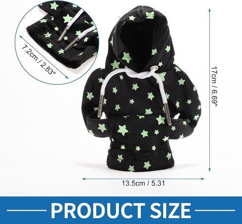 Universal Shift Keyb Cover Cover Glow في النمط المظلم التروس هوديي شيفتر رافعة مقعد للسيارة RV Truck Suv Fabric Black in Saudi Arabia