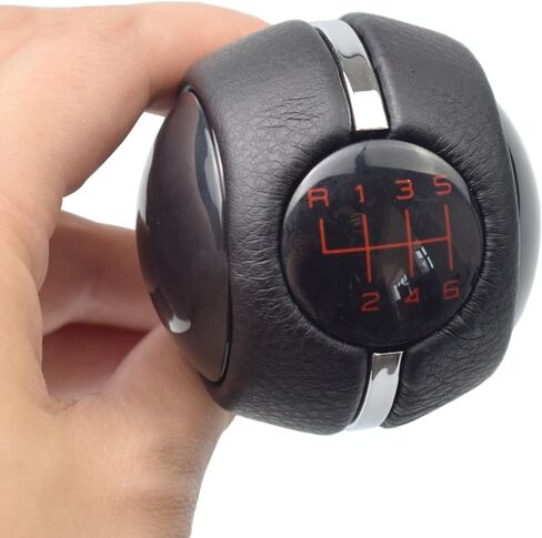 يدوي 6 سرعات سريعة ترس مانس مقبض رافعة شيفتر ليفر ل Mini Cooper F54 F55 F56 F57 F60 (Red-6Speed) in Kuwait
