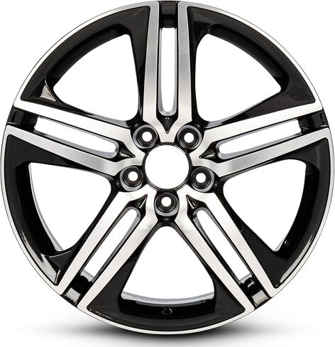 لعام 2016-2017 Honda Accord 19 بوصة الوجه (قطع الماس) حافة سوداء - استبدال مباشر - عجلة سيارة جاهزة الطريق in Saudi Arabia