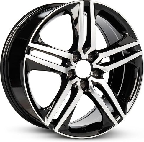 لعام 2016-2017 Honda Accord 19 بوصة الوجه (قطع الماس) حافة سوداء - استبدال مباشر - عجلة سيارة جاهزة الطريق in Saudi Arabia
