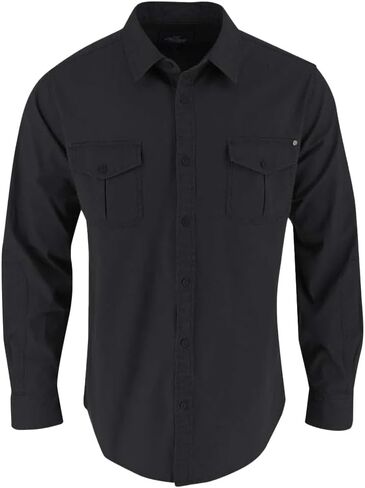 Thorogood Men's Utility Stretch Shop Long Sleeve Button Down Shirt in Saudi Arabia
