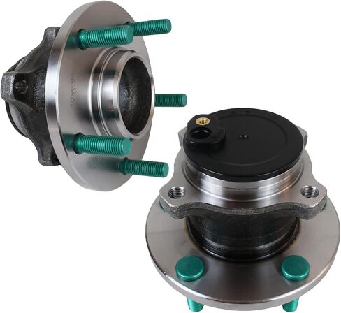 Autoround 512347 2pcs محمل العجلات الخلفية وتجميع المحور متوافق مع 2004-2013 Mazda 3 ، 2006-2017 Mazda 5 W/ABS in Saudi Arabia