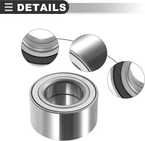 Motoforti Front Wheel Bearing ، for Ford Focus 2012-2018 ، Bearing Steel و Silver Tone in Kuwait