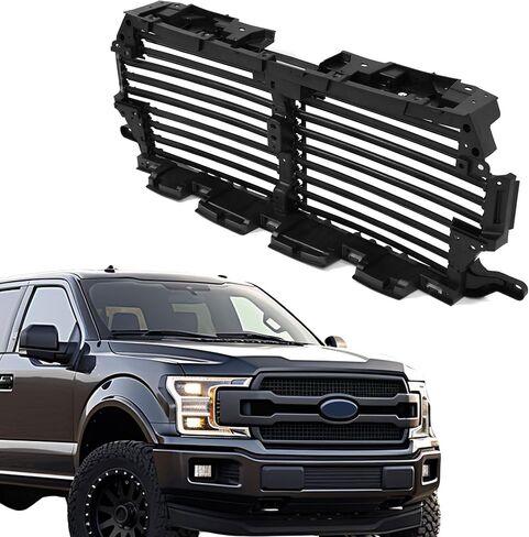 مصراع المبرد الأمامي Hecasa متوافق مع 2018-2020 Ford F-150 المبرد العلوي Grille Control Control Control Assuator Armbly Assuity Assuated Motor Motor JL3Z8475D (لن يناسب رابتور) in Saudi Arabia