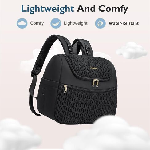 Small Diaper Bag Backpack, Mini Baby Bag, Breast Pump Backpack for Spectra S1 S2 Medela with Cooler Storage for Working Mom, Khaki in Kuwait