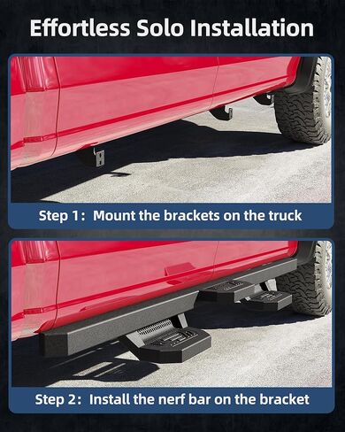 Running Boards Compatible with 2015-2024 Chevy Colorado/GMC Canyon Crew Cab Side Steps Nerf Bars for 2015 2016 2017 2018 2019 2020 2021 2022 2023 2024 Chevrolet Colorado/GMC Canyon in Kuwait