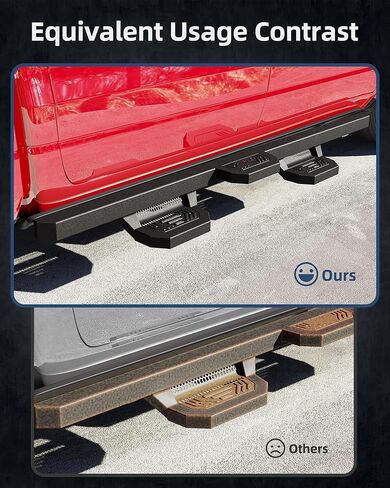 Running Boards Compatible with 2015-2024 Chevy Colorado/GMC Canyon Crew Cab Side Steps Nerf Bars for 2015 2016 2017 2018 2019 2020 2021 2022 2023 2024 Chevrolet Colorado/GMC Canyon in Kuwait