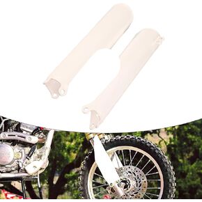 غطاء حماية امتصاص الصدمات الأمامي لشوكة Honda CRF250R CRF250RX CRF300RX CRF450L CRF450R CRF450RL CRF450RX CRF450X R-WE 2019-2025 (أبيض) in Kuwait