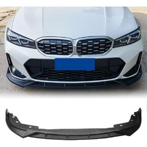 FREEMOTOR802 Front Bumper Lip, Fit for 2023-2025 BMW G20 3-Series LCI (M Sport Package) & M340i, IKON Style Matte Black PP 3PCS Add On Air Dam Front Chin Spoiler Splitter Lower Valance in Saudi Arabia