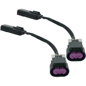 2 Pcs HID to LED Headlight Adapter Wiring Harness Connector Pigtail Plug Fit for Morimoto XB Ford F-150 2009 2010 2011 2012 2013 2014 in Saudi Arabia