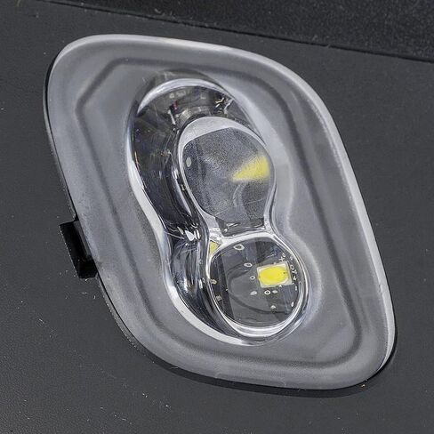 Kool Vue Left Power مرآة السحب الساخنة لفورد F-250 F-350 Super Duty 2017-2020 طية الطاقة مع ضوء الإشارة ، شاشة البقعة العمياء ، الذاكرة ومصباح البركة التلقائي للطلاء in Saudi Arabia