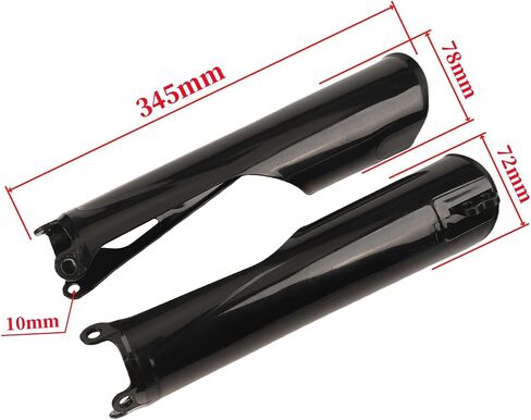 غطاء حماية امتصاص الصدمات الأمامي لشوكة Honda CRF250R CRF250RX CRF300RX CRF450L CRF450R CRF450RL CRF450RX CRF450X R-WE 2019-2025 (أبيض) in Kuwait