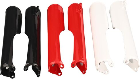 غطاء حماية امتصاص الصدمات الأمامي لشوكة Honda CRF250R CRF250RX CRF300RX CRF450L CRF450R CRF450RL CRF450RX CRF450X R-WE 2019-2025 (أبيض) in Kuwait