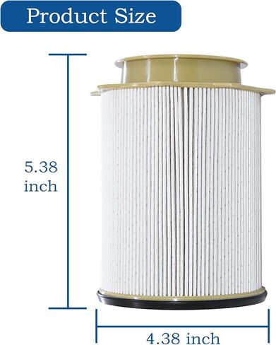 Fuel Filter with O-ring Compatible with 2010-2021 Dodge Ram 2500 3500 4500 5500 6.7L Turbo Cummins Diesel Engines, Replaces# 68065608AA, 68157291AA in Saudi Arabia