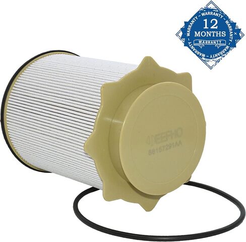 Fuel Filter with O-ring Compatible with 2010-2021 Dodge Ram 2500 3500 4500 5500 6.7L Turbo Cummins Diesel Engines, Replaces# 68065608AA, 68157291AA in Saudi Arabia