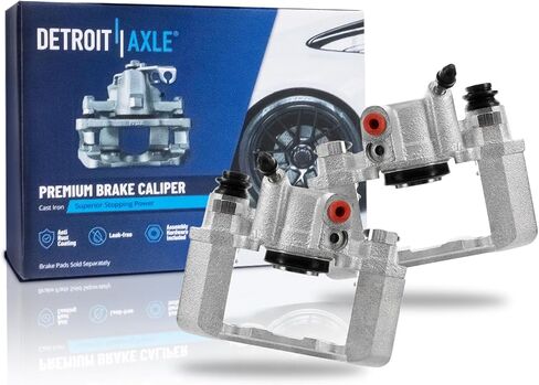 Detroit Axle - Rear 2pc Brake Calipers for Toyota Corolla Celica Matrix Pontiac Vibe, 2 Disc Brake Calipers 2003 2004 2005 Replacement in Saudi Arabia