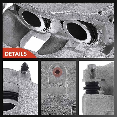A-Premium Disc Brake Caliper Assembly with Bracket Compatible with Select Ram, Dodge and Sterling Truck Models - 4500/5500 2011-2018, Ram 5500, Ram 4500, Bullet 55, Bullet 45, Front or Rear Passenger in Saudi Arabia