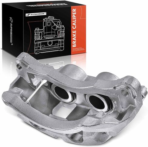 A-Premium Disc Brake Caliper Assembly with Bracket Compatible with Select Ram, Dodge and Sterling Truck Models - 4500/5500 2011-2018, Ram 5500, Ram 4500, Bullet 55, Bullet 45, Front or Rear Passenger in Saudi Arabia
