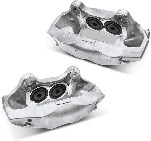 A-Premium Disc-Disciper Assembly متوافق مع طرازات Cadillac و Chevy-Camaro 2016 ، ATS 2013-2019 ، CT6 2016-2020 ، CTS 2015-2019-السائق الأمامي والركاب in Saudi Arabia