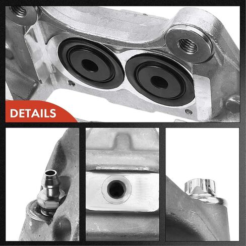 A-Premium Disc-Disciper Assembly متوافق مع طرازات Cadillac و Chevy-Camaro 2016 ، ATS 2013-2019 ، CT6 2016-2020 ، CTS 2015-2019-السائق الأمامي والركاب in Saudi Arabia