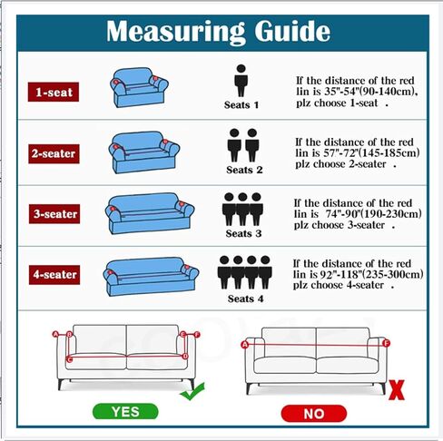 Stretch Sofa Cover Slipcover, Universal Chenille Couch Covers with Skirt, Washable Furniture Protector Sofa Bed Cover, 1 Piece for 4 Cushion Couch Sofa Slipcover,9,3 Seater in Saudi Arabia