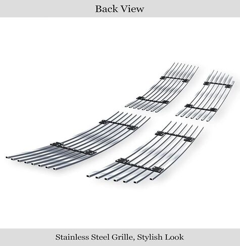 APS Compatible with Ram 2500 3500 2010-2012 Main Upper Stainless Steel SS Chrome Billet Front Grill Grille Insert D66864A in Saudi Arabia