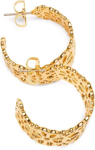 kate spade new york Spade Flower Lace Hoops in Saudi Arabia
