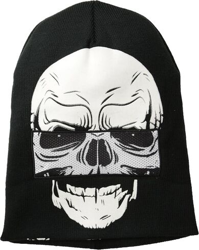 Concept One Men's Skull Flip Mask Beanie in Saudi Arabia
