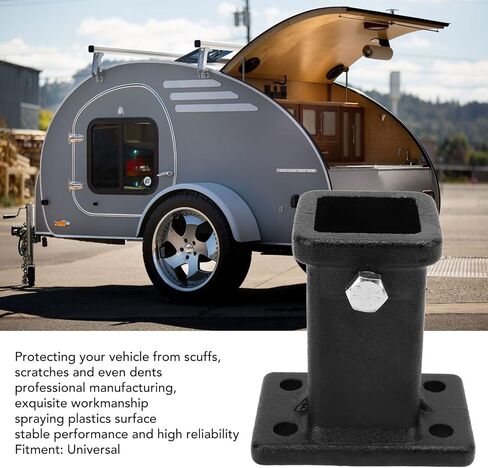 Bolt on Hitch Receiver Tube,2in Bolt on Receiver Tube Trailer Hitch Receiver Adapter Universal for Pickup Trucks in Saudi Arabia