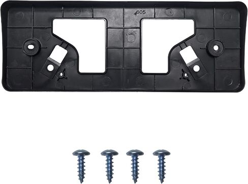 Front License Plate Frame Mounting Bracket Tag Holder Textured Black Fits for 2015 2016 2017 2018 Nissan Murano Replace 962105AA0A NI1068127 in Saudi Arabia