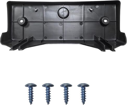 Front License Plate Frame Mounting Bracket Tag Holder Textured Black Fits for 2015 2016 2017 2018 Nissan Murano Replace 962105AA0A NI1068127 in Saudi Arabia