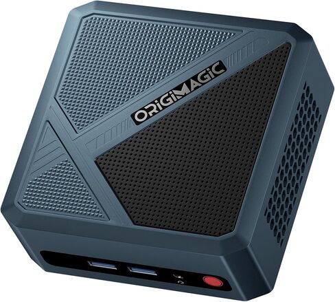 C4 Mini PC AMD Ryzen 5 3550H(Up to 3.7Ghz), 16GB DDR4 RAM 512GB M.2 NVMe SSD Mini Desktop Computers Radeon Vega 8, Triple Display, Dual RJ45 LAN, Wi-Fi 5, USB 3.2, BT 5.0 in Saudi Arabia
