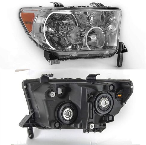 AKKON - Fits 2007-2013 Toyota Tundra + 2008-2017 Sequoia OE Style Headlight Assembly Pair in Saudi Arabia