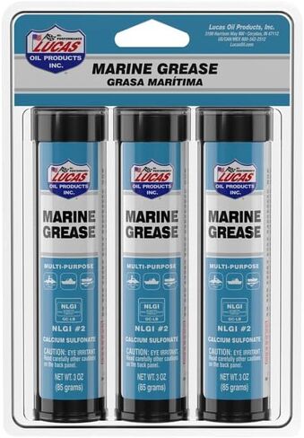 Lucas Oil 10682 Marine Grease 3 Ounce Combo Pack (حزمة من 10) in Saudi Arabia