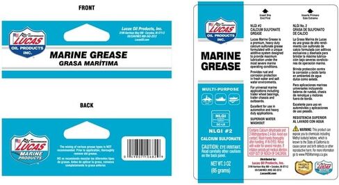 Lucas Oil 10682 Marine Grease 3 Ounce Combo Pack (حزمة من 10) in Saudi Arabia