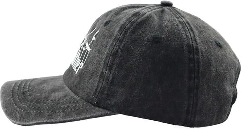 Best Grandfather Ever Hat, Distressed Cotton Adjustable Funny Grandpa Baseball Cap in Kuwait