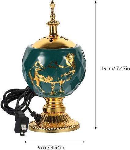 Bakhoor Electric Bisense Beassion - عتيق البخور العربي الموقد الشرق الأوسط على الطاولة الكهربائية للرقابة الكهربائية رائحة الحرق العود in Kuwait