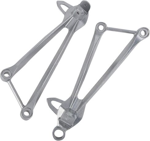 Green-L Passenger Footpegs Rear Footrest Bracket Fit for Kawasaki Ninja ZX6R 2009-2024 ZX636 2013-2024 ZX10R 2008-2010 (Sand Black) in Kuwait