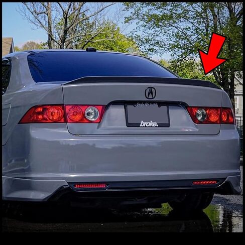 SPOILKERKING TRUNK SPOILER (284p) متوافق مع Acura TSX 2004-2008 in Kuwait