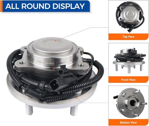 Parod 512493 زوج من 2 من محور العجلة الخلفي ومجموعة المحامل متوافقة مع 2012-2016 Chrysler Town & Country ، 2012-2020 Dodge Grand Caravan ، 2012-2015 RAM C/V ، 2012-2013 VW Routan w/ABS in Saudi Arabia